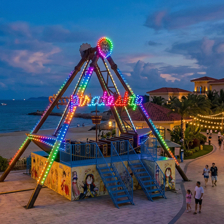 32-Seat Iron Sheet Pirate Ship Ride