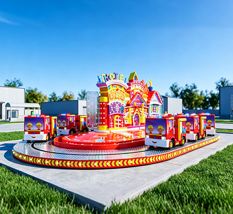 firefighter ride for volcano bay family rides