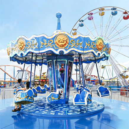 Frozen-Themed Flying Chair Ride