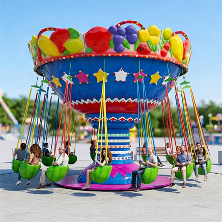 Fruit-Themed Flying Chair Ride