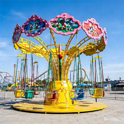 Mickey-Themed Flying Chair Ride