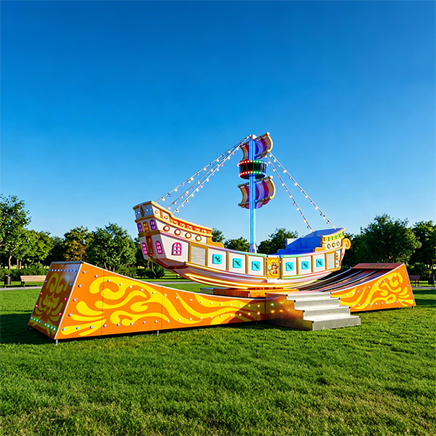 Passionate Pirate Ship (Track No Fiberglass Decoration)