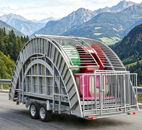 towable teacup ride for the big sheep rides