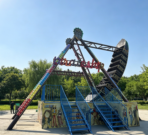 32 seat iron sheet pirate ship ride for pirate ship kiddie ride