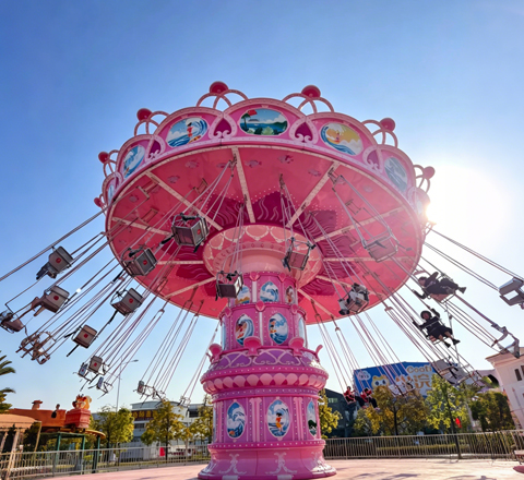 36 seat flying chair ride for viking ship ride for sale