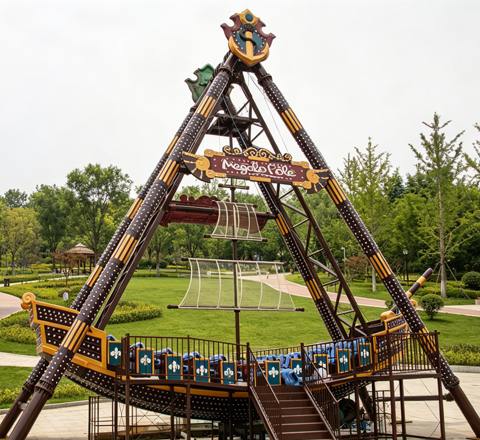 40 seat fiberglass pirate ship ride for pirate ship ride carnival