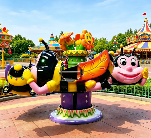 big eyed bee ride for twinlakes theme park rides