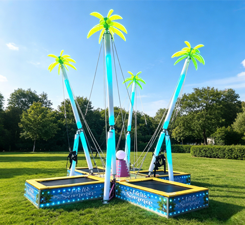 coconut tree bungee for walt disney world slinky dog dash