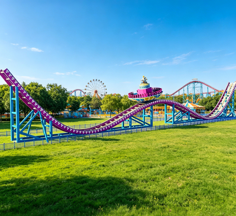 double waves ufo for woodlands theme park rides
