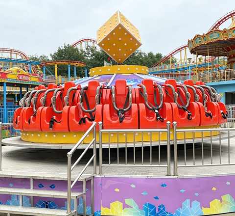 flying turntable ride for typhoon lagoon family rides