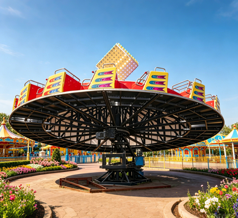 flying turntable ride for water kingdom new rides