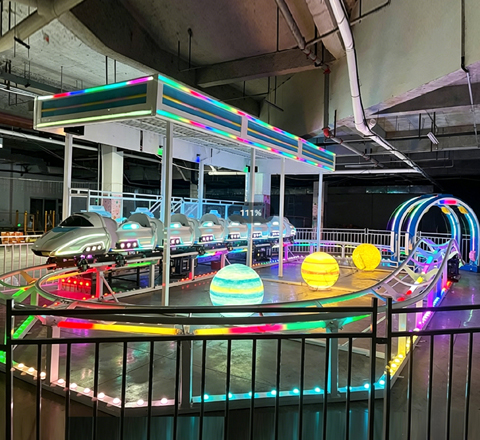 high speed rail paradise for shrek's adventure rides