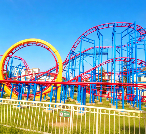 mini vertical loop coaster for shuttle coaster