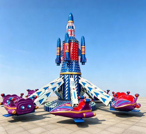 rocket self control ride for family kingdom rides