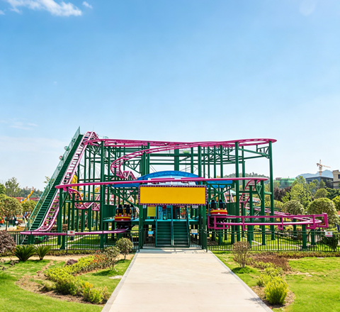self spinning coaster for shambala rollercoaster