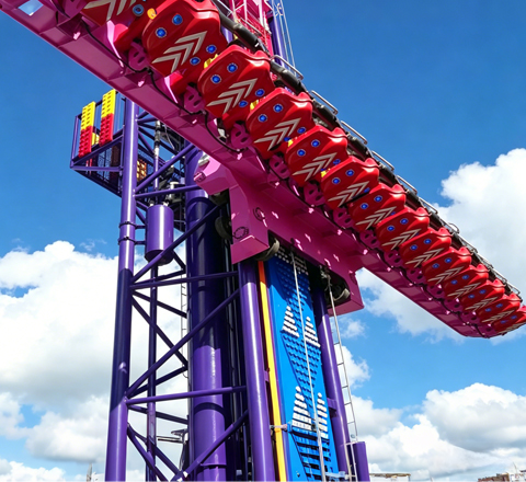 sky drop ride for sea world coasters