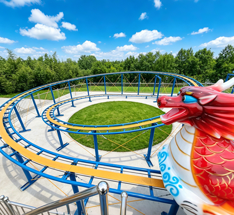 sliding dragon ride for volcano bay family rides