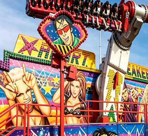 super dancer ride for six flags magic mountain family rides