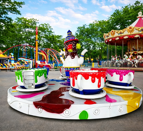 tea cup ride for amusement park flat rides
