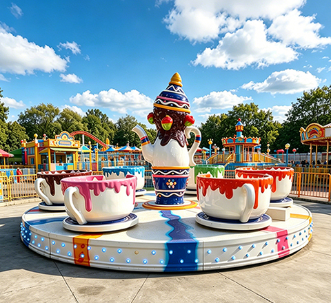 tea cup ride for aquatica family rides