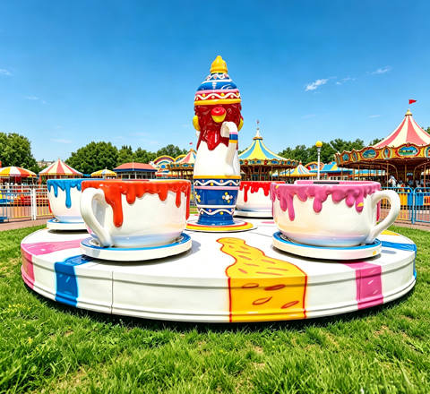 tea cup ride for zamperla family rides