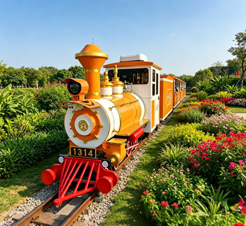 36 seat track train for reindeer carousel
