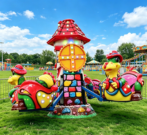 big eyed plane ride for kings island family rides