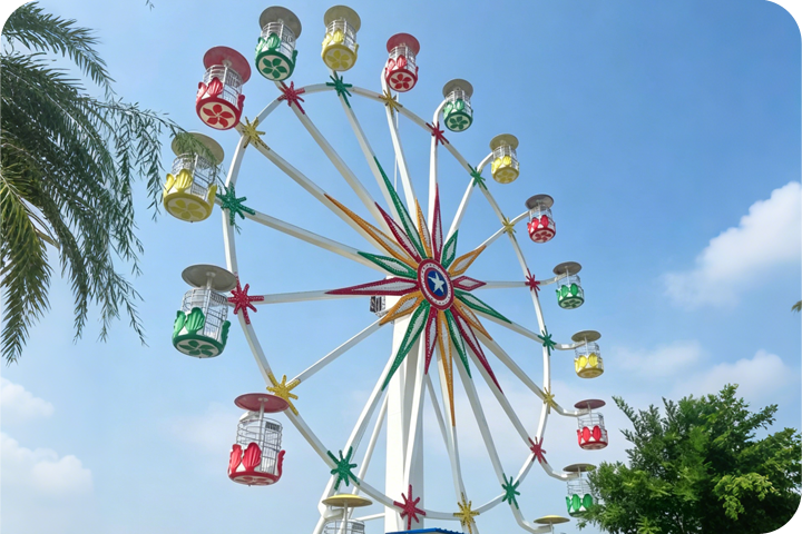 Features of ﻿﻿30m Decorative Ferris Wheel