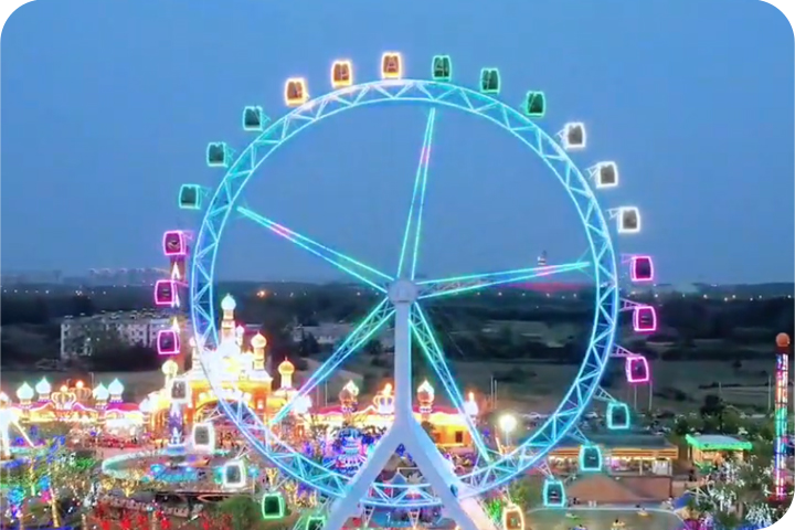 Features of 50m A-Frame Ferris Wheel