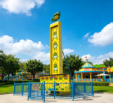 frog jump ride for family fun rides