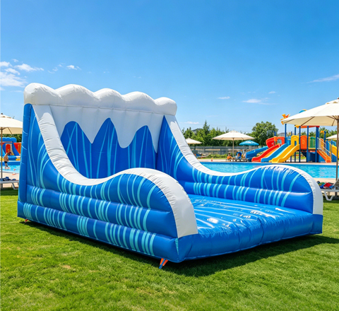 inflatable surf ride for family raft water slide