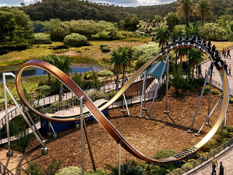 Mobius Loop Coaster