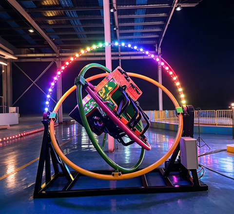 space ring ride for knott's berry farm train ride
