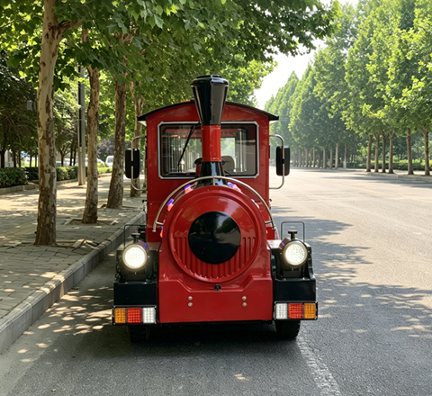 trackless sightseeing train for royal carousel
