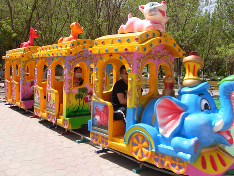 elephant theme track train successfully manufactured and installed for amusement park pdf