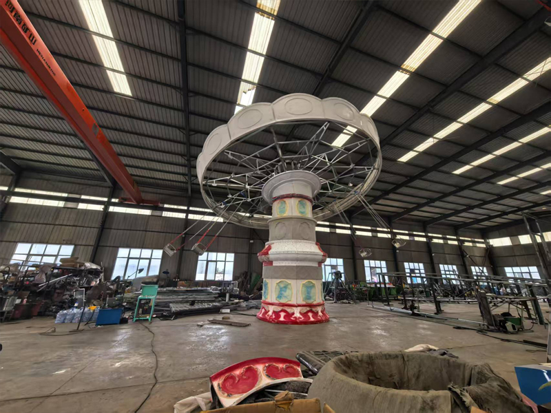 Flying Chair Ride Factory Tested and Exported for Global Amusement Project