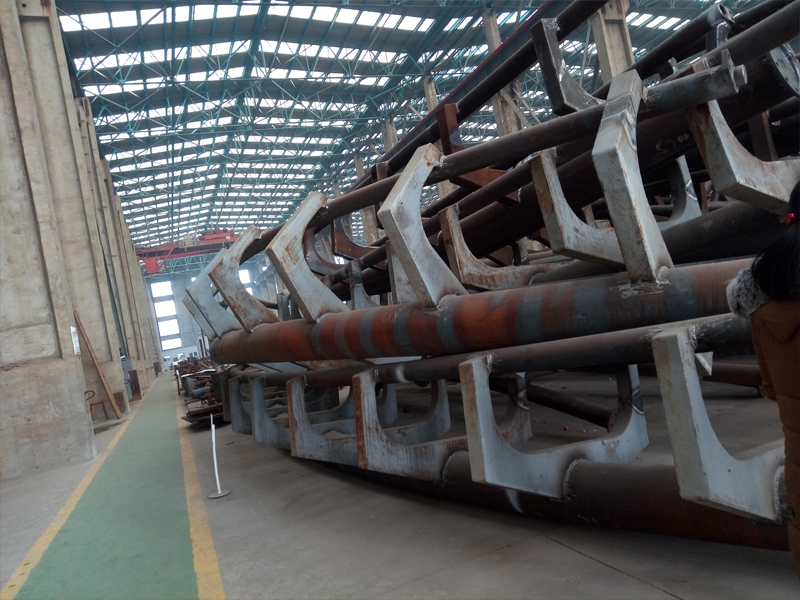 medium three loop vertical roller coaster manufactured with precision engineering application