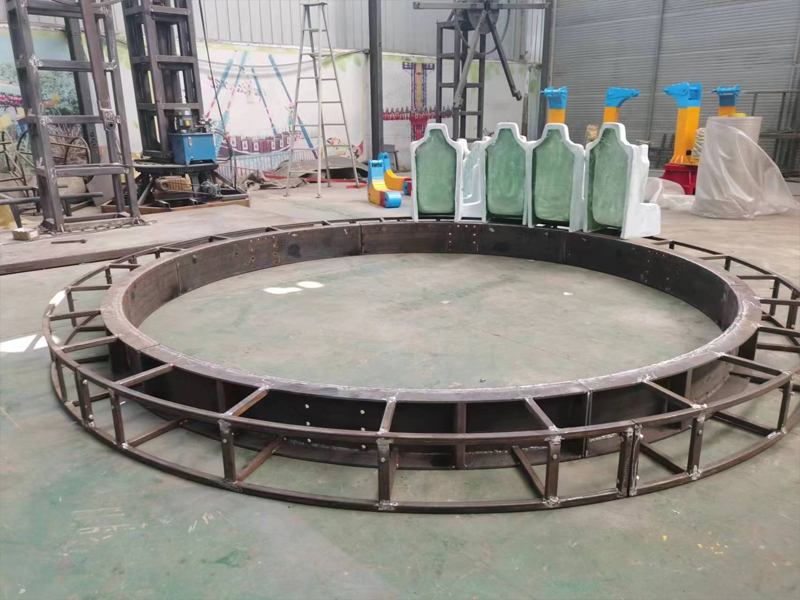 pendulum ride project successfully manufactured and delivered for international amusement park company