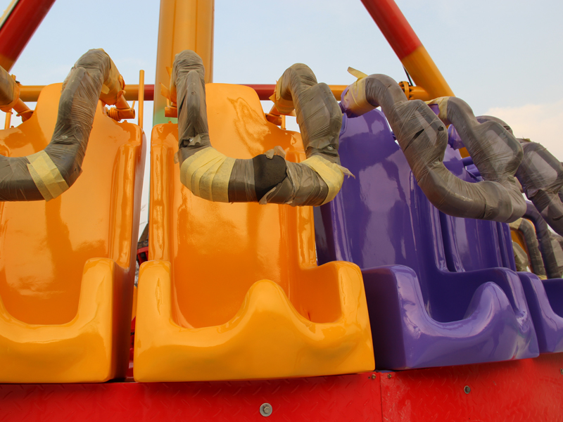 pendulum ride project successfully manufactured and delivered for international amusement park wholesale