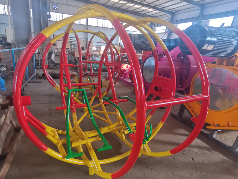 rocket bungee ride installed in amusement park with exciting launch experience