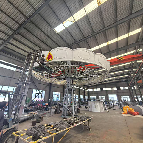 Flying Chair Ride Factory Tested and Exported for Global Amusement Project