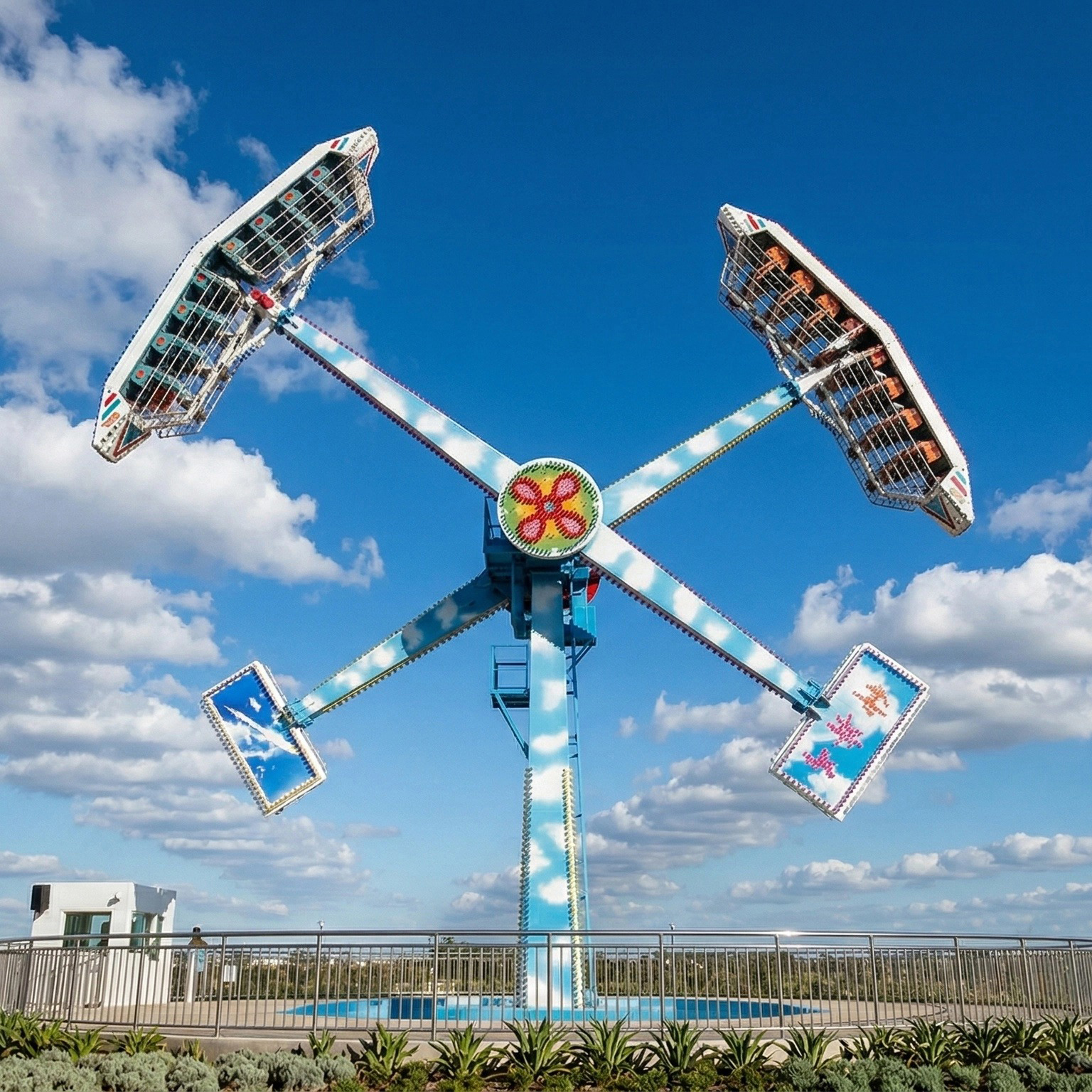 Twin Dragons Sea Voyage Ride Successfully Manufactured and Delivered for Global Amusement Project