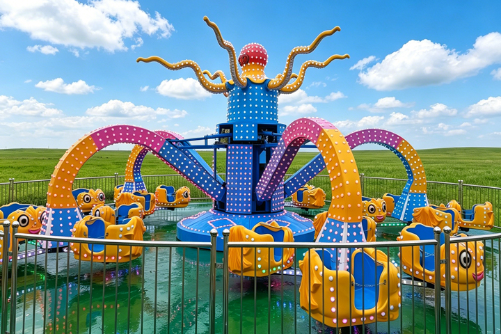 Features of ﻿Giant Octopus Ride