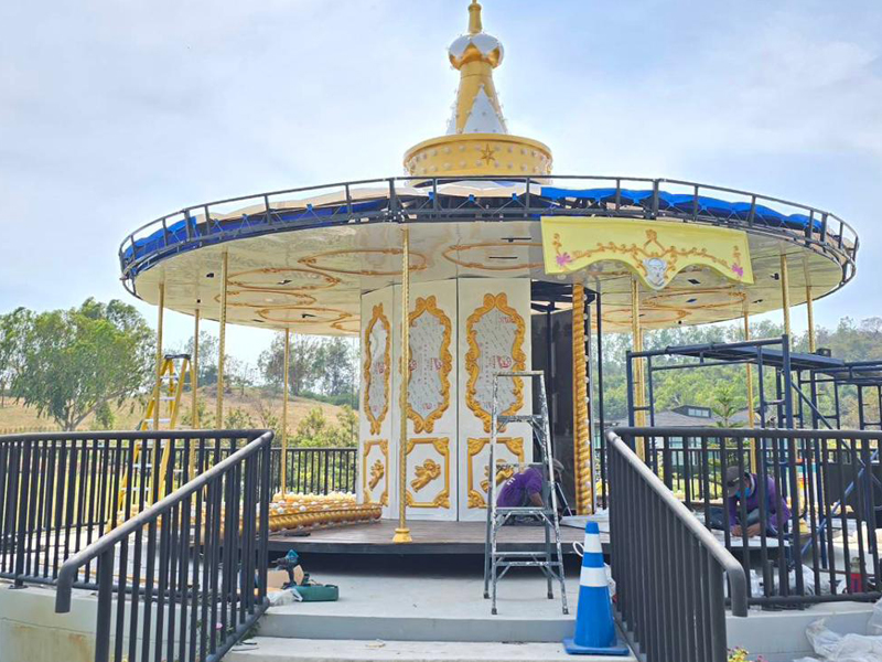 Video of ​24-Seater Carousel Installed in Thailand