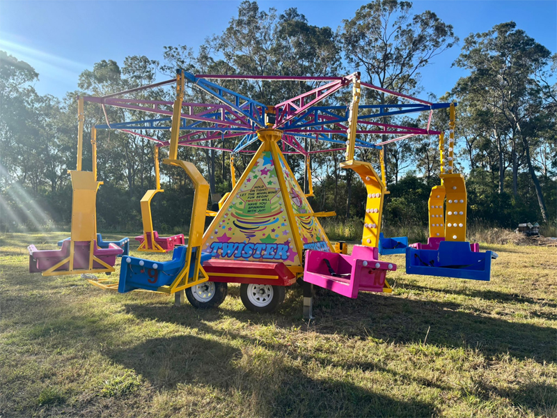 Video For Customized Trailer Mounted Swing Ride Project