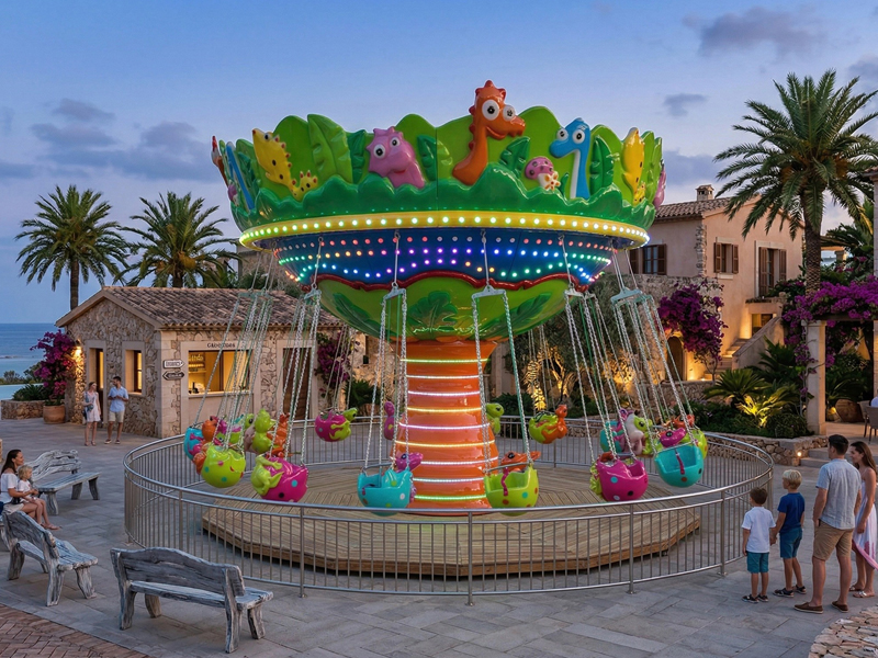 Animal Flying Chair Ride Successfully Manufactured and Delivered for Amusement Park Project Define Animal Flying Chair Ride Successfully Manufactured and Delivered for Amusement Park Project Define