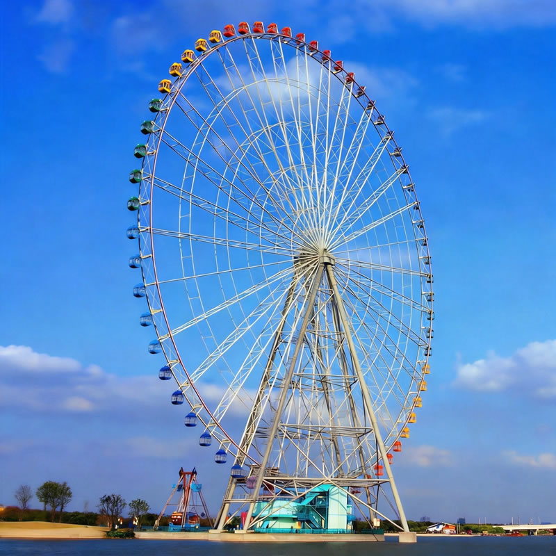 65-Meter Ferris Wheel Specifications: 36 Cabins for 216 People, Landmark-Grade Amusement Equipment from the Original Manufacturer 65-Meter Ferris Wheel Specifications: 36 Cabins for 216 People, Landmark-Grade Amusement Equipment from the Original Manufacturer