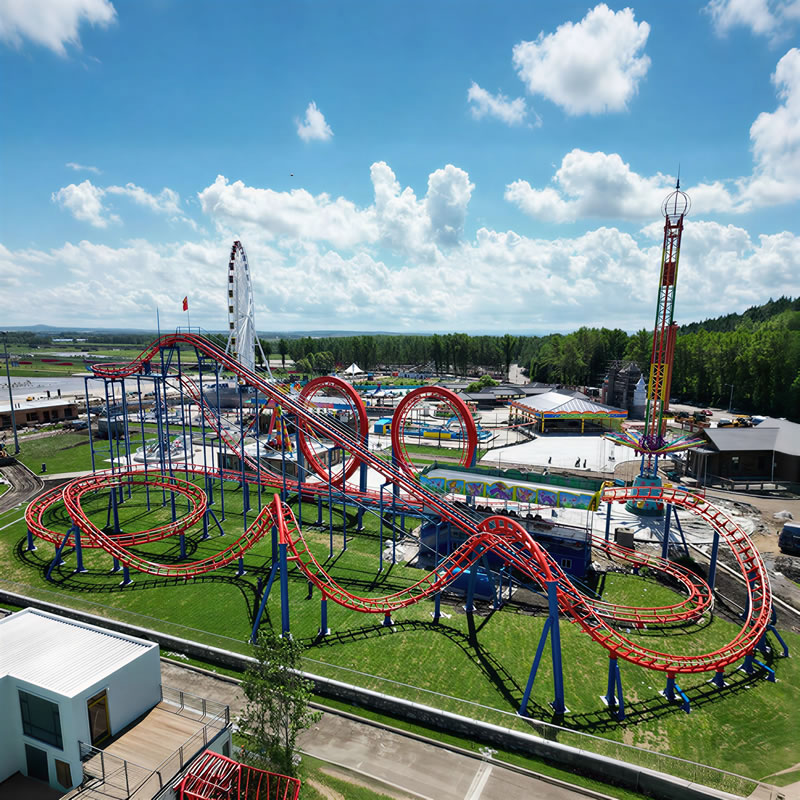 Roller Coaster of the Fourth Ring: A High-Intensity Large-Scale Amusement Ride Choice to Boost Popularity of Theme Parks Roller Coaster of the Fourth Ring: A High-Intensity Large-Scale Amusement Ride Choice to Boost Popularity of Theme Parks