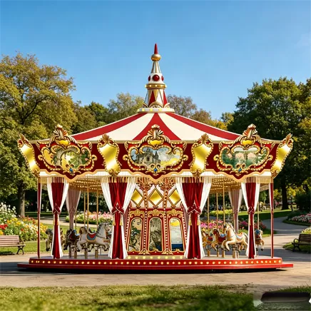 16-Seat Simulated Top-Driven Carousel