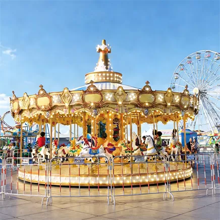 24-Seat Simulated Top-Driven Carousel
